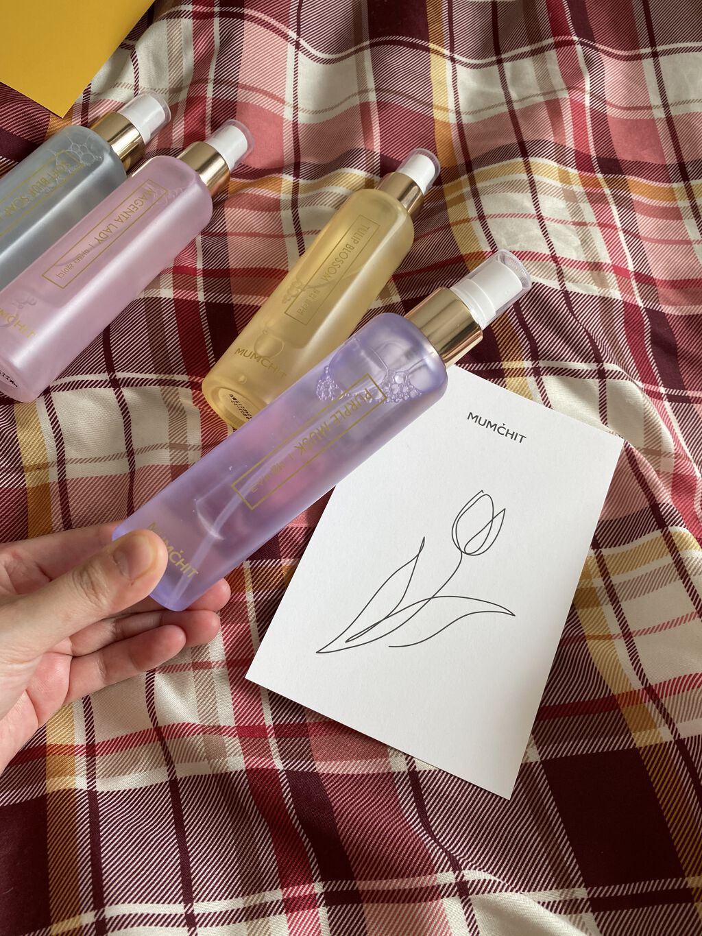 パフュームヘア＆ボディミスト チューリップブロッサム/MUMCHIT/香水(その他)を使ったクチコミ（2枚目）