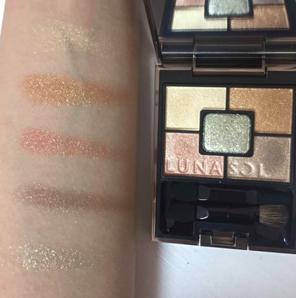 ジェミネイトアイズ/LUNASOL/アイシャドウパレットを使ったクチコミ(1枚目)
