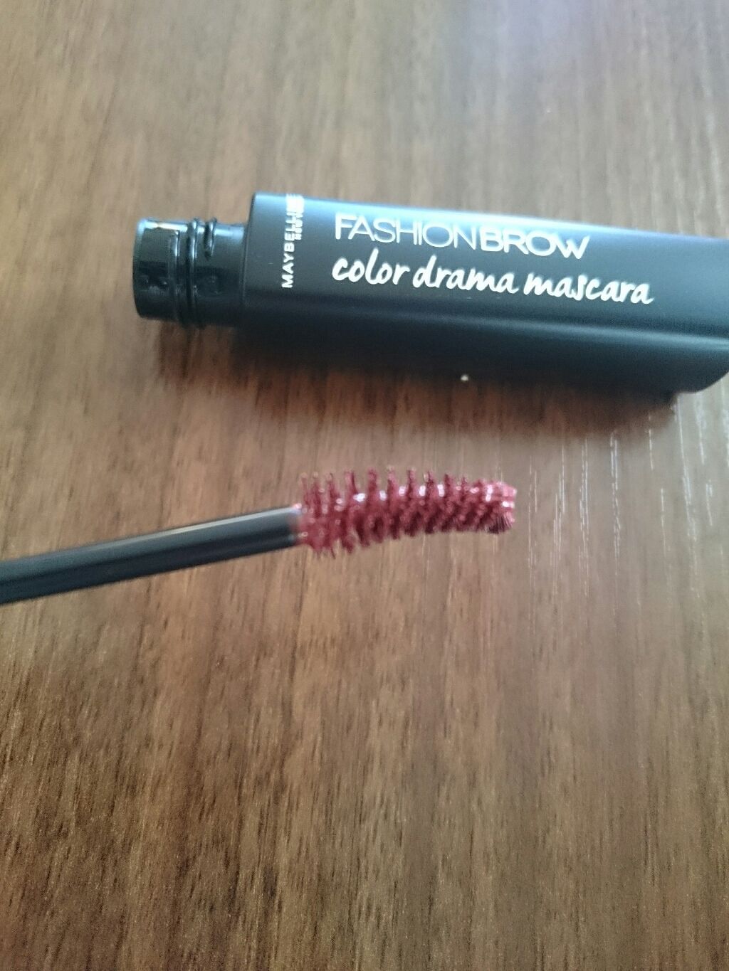 ファッションブロウ カラードラマ マスカラ カーキ/MAYBELLINE NEW YORK/眉マスカラを使ったクチコミ（1枚目）