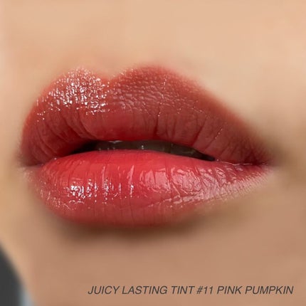 ジューシーラスティングティント/rom&nd/リップティントを使ったクチコミ(4枚目)