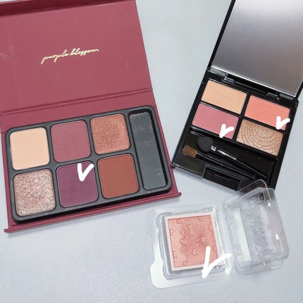 アイカラーパレット/heme/アイシャドウパレットを使ったクチコミ(6枚目)