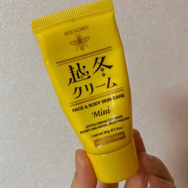 使い切りメモログ


越冬　という言葉に惹かれて購入。写真はミニサイズ。


保湿力が抜群によかった
柔らかくてよく伸びます。伸ばした後の肌は吸い付くような感じの仕上がりです。

パケが可愛い
シンプル