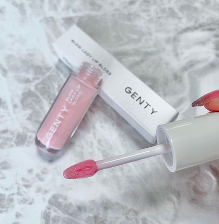 グロウ レディ リップ グロス/GENTY/リップグロスを使ったクチコミ(2枚目)
