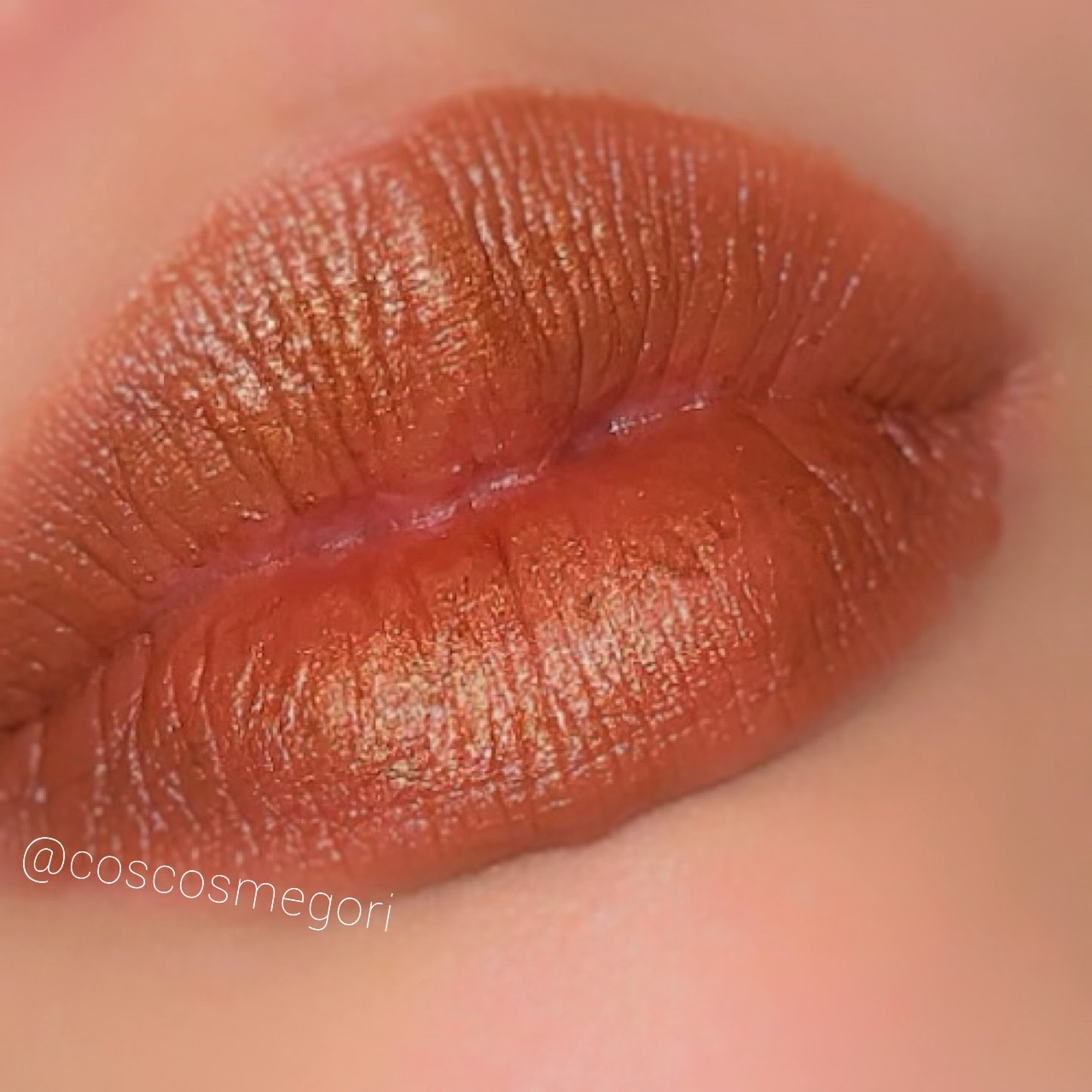 リップスティック ブロンズ シマー（フロスト）/M・A・C/口紅を使ったクチコミ（2枚目）