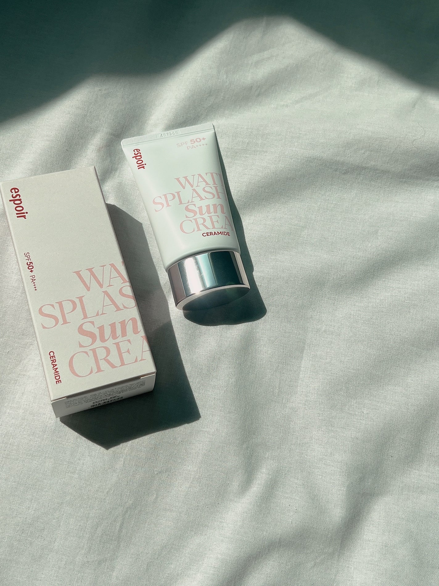 ウォータースプラッシュサンクリーム セラミド/espoir/日焼け止めクリームを使ったクチコミ(2枚目)