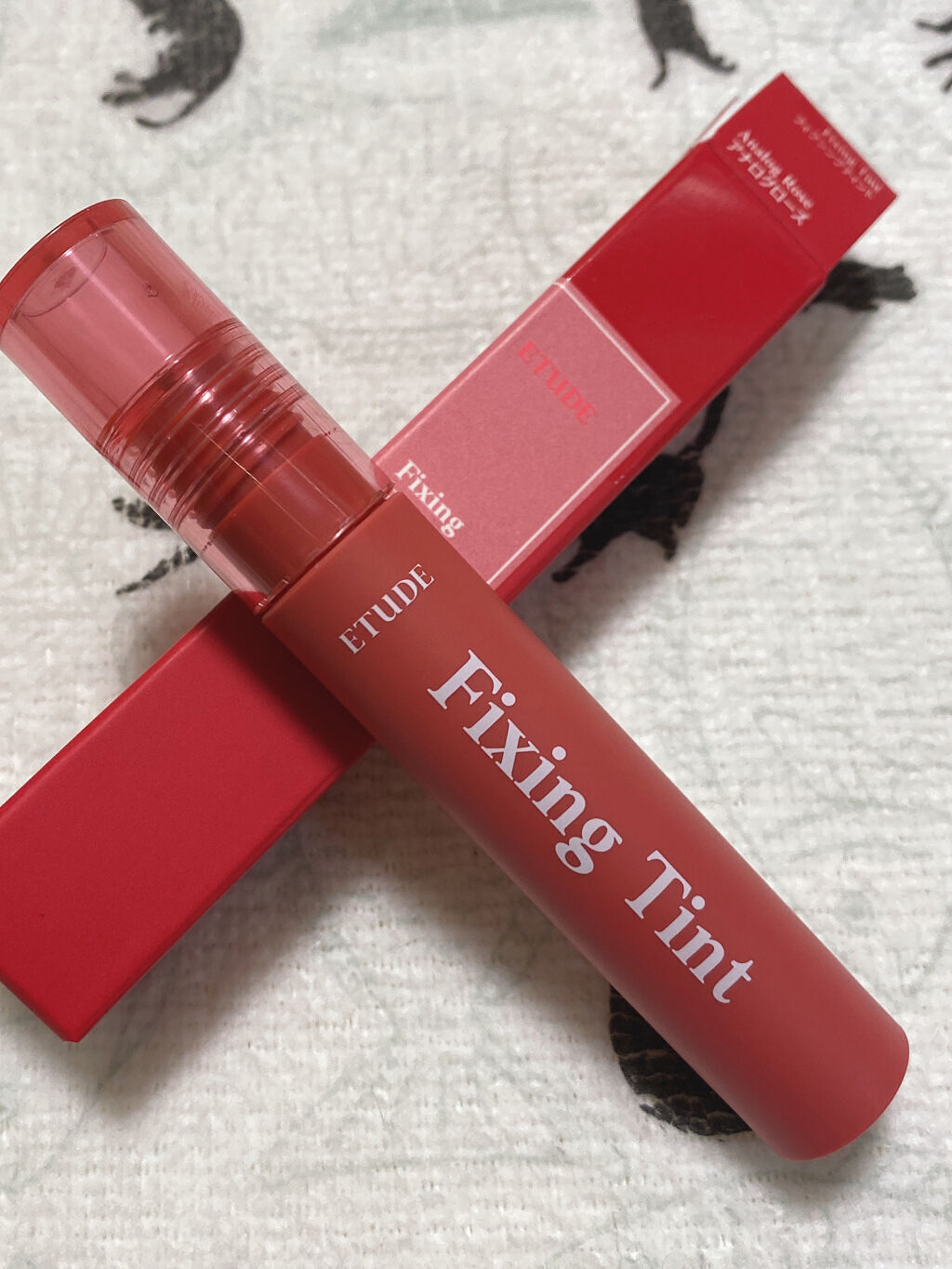 フィクシングティント/ETUDE/リップティントを使ったクチコミ（1枚目）