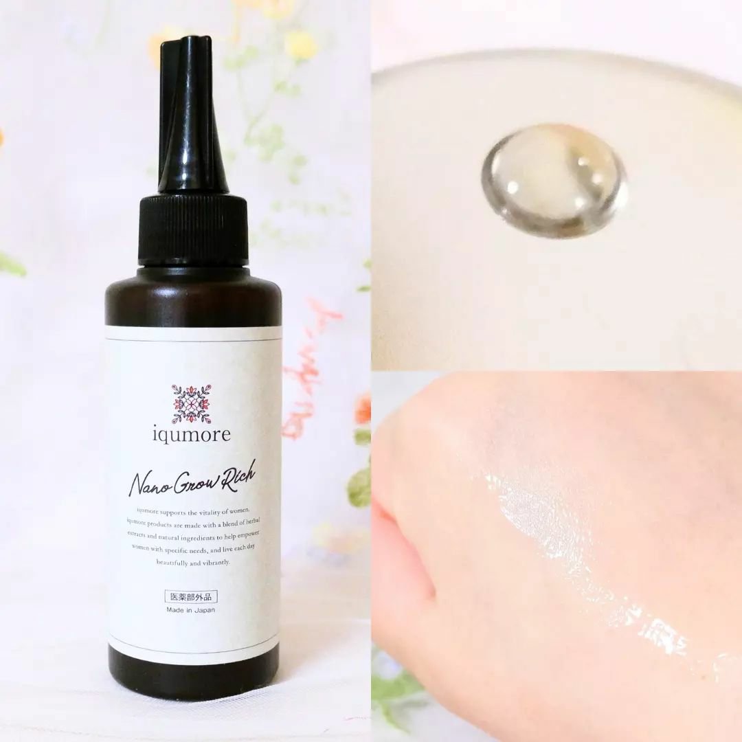 ナノグロウリッチ/iqumore/頭皮ローションを使ったクチコミ（2枚目）