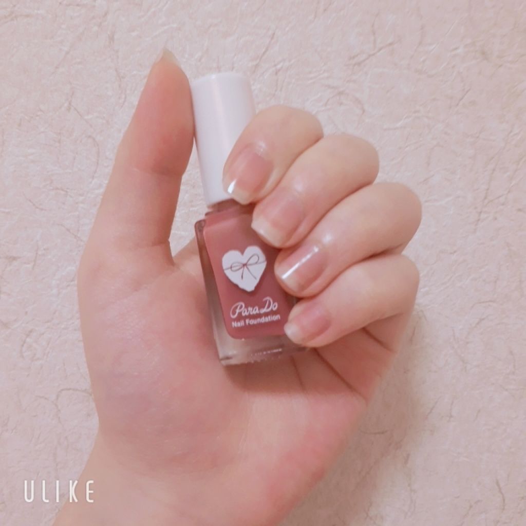 ネイルファンデーション/パラドゥ/マニキュアを使ったクチコミ(1枚目)