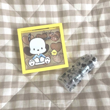 アイシャドウパレット ポチャッコ/IT'S DEMO/アイシャドウパレットを使ったクチコミ(1枚目)