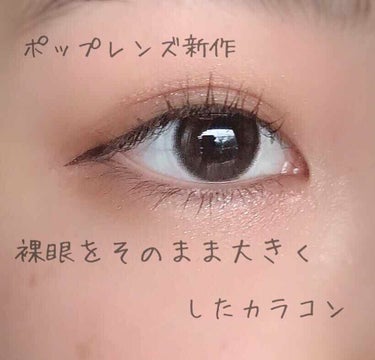 ViVi Ring 1Month ブラウン/OLENS/カラーコンタクトレンズを使ったクチコミ（1枚目）