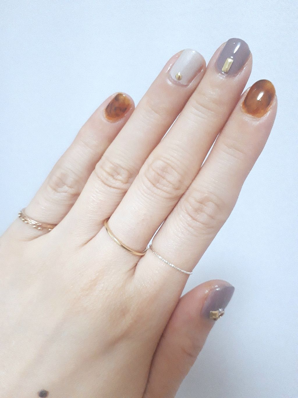 ネイルホリック FurMode /ネイルホリック/マニキュアを使ったクチコミ(1枚目)