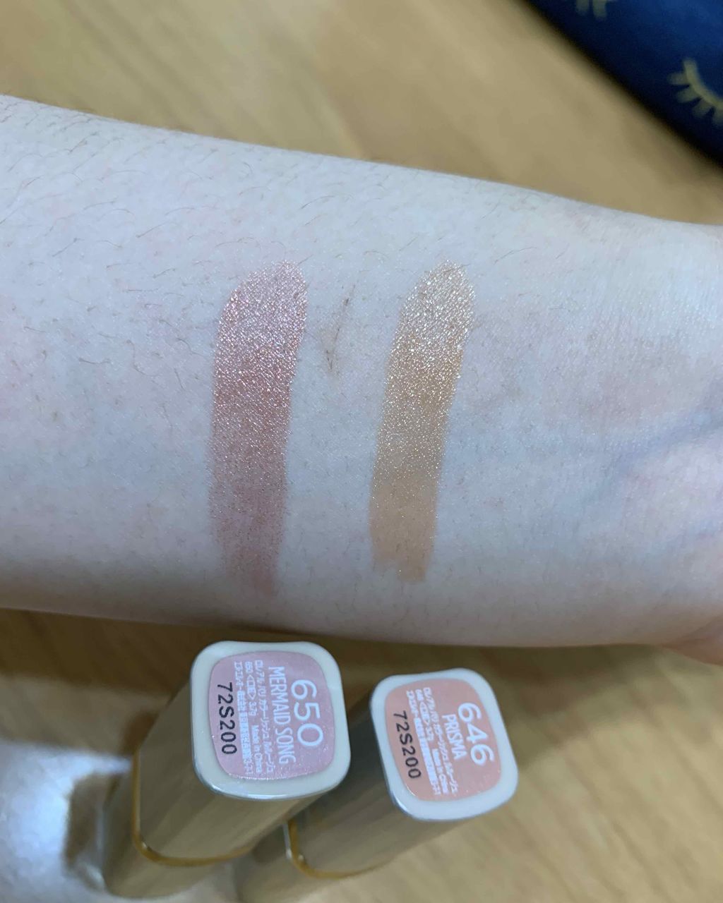 カラーリッシュ ルルージュ  ヌードナクレ コレクション 650 マーメイドソング/ロレアル パリ/口紅を使ったクチコミ（2枚目）