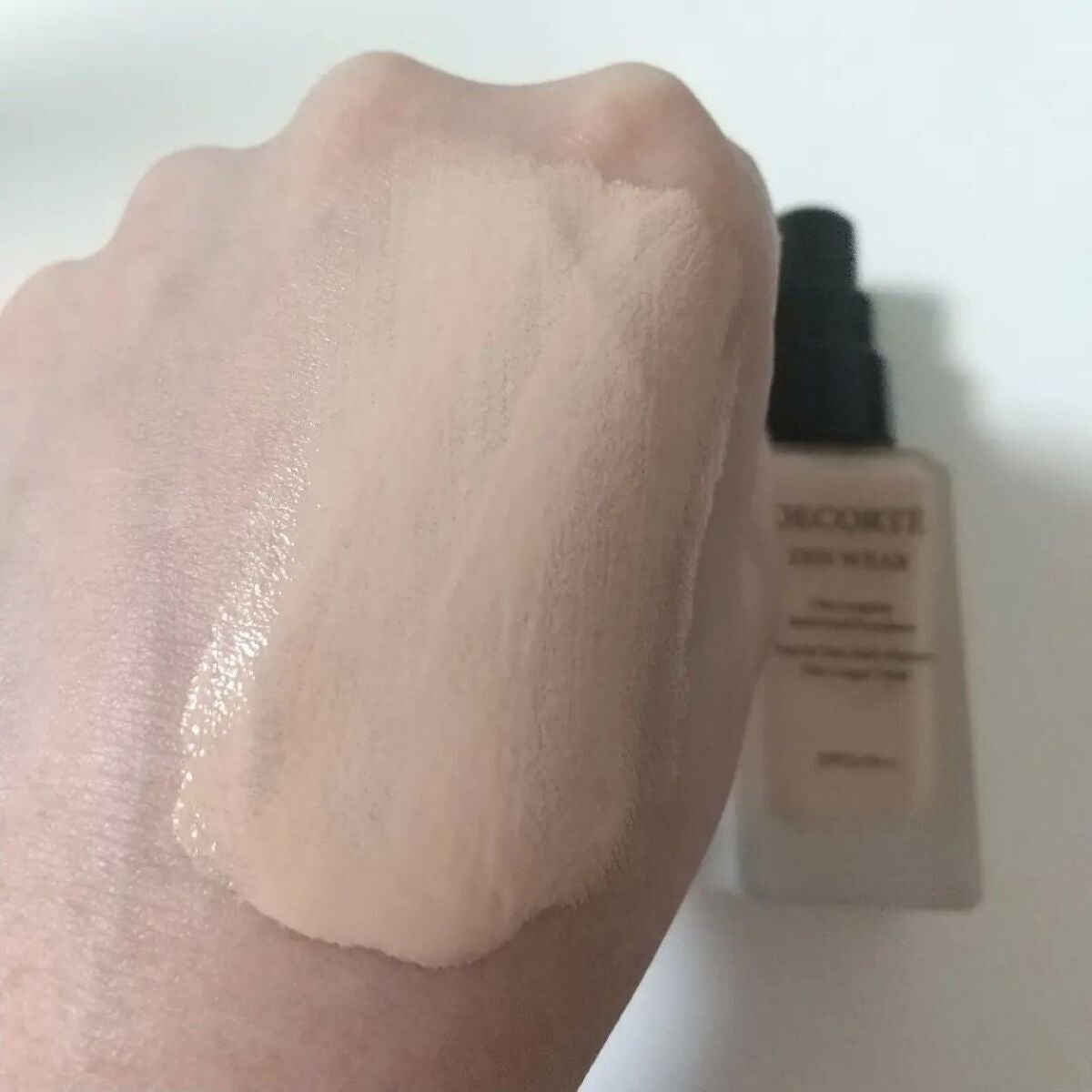 ゼン ウェア フルイド/DECORTÉ/リキッドファンデーションを使ったクチコミ(3枚目)