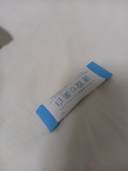 ミュゼホワイトニング 速攻美白 ポリリンキューブ 3個入り/ミュゼホワイトニング/歯磨き粉を使ったクチコミ(2枚目)