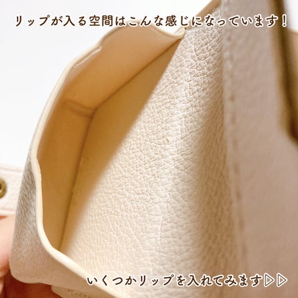 ミラー付きリップケース/3COINS/その他を使ったクチコミ(5枚目)