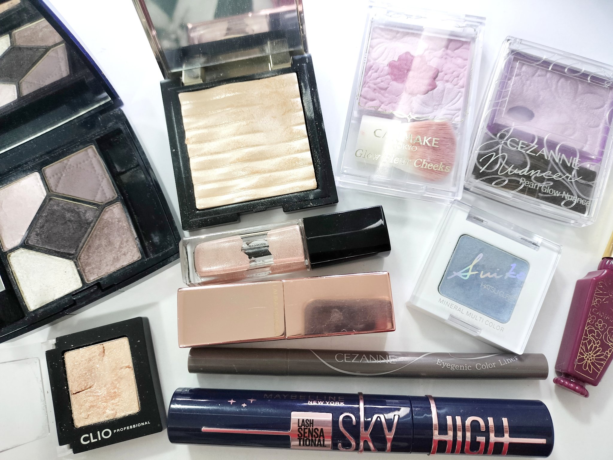 SUIKOミネラルマルチカラー 08 アジサイブルー/SUIKO HATSUCURE/単色アイシャドウを使ったクチコミ（1枚目）