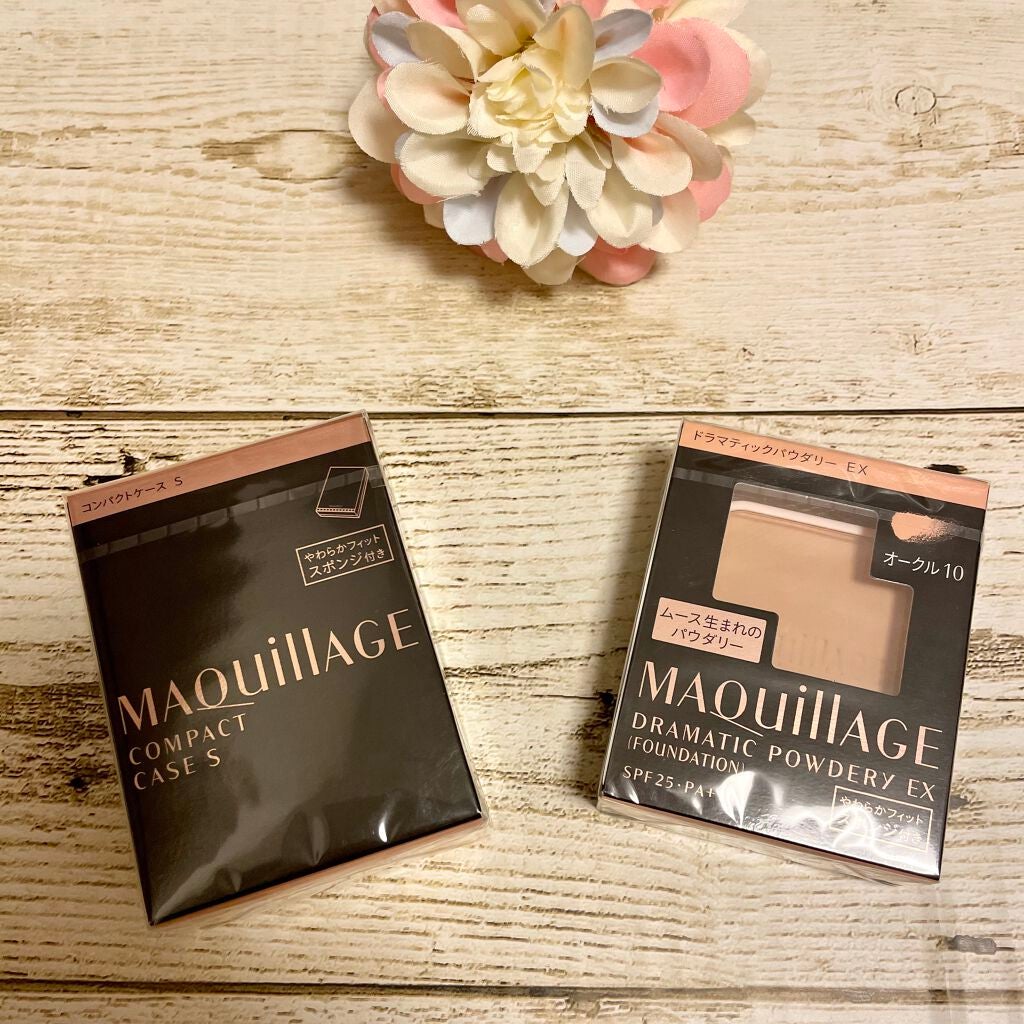 ドラマティックパウダリー EX/マキアージュ/パウダーファンデーションを使ったクチコミ(2枚目)