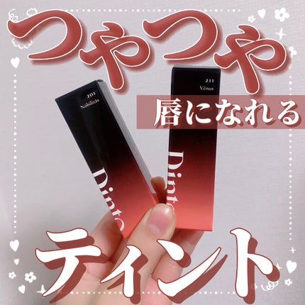 ブラーグロイリップティント/Dinto/リップティントを使ったクチコミ(1枚目)
