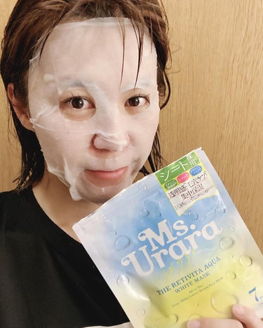 ザ レチビタ アクア ホワイト マスク/Ms.Urara/シートマスク・パックを使ったクチコミ（3枚目）