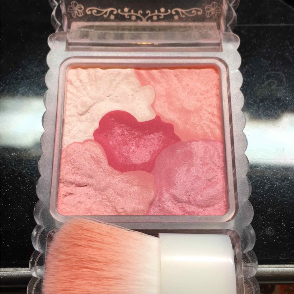 グロウフルールチークス/キャンメイク/パウダーチークを使ったクチコミ(2枚目)