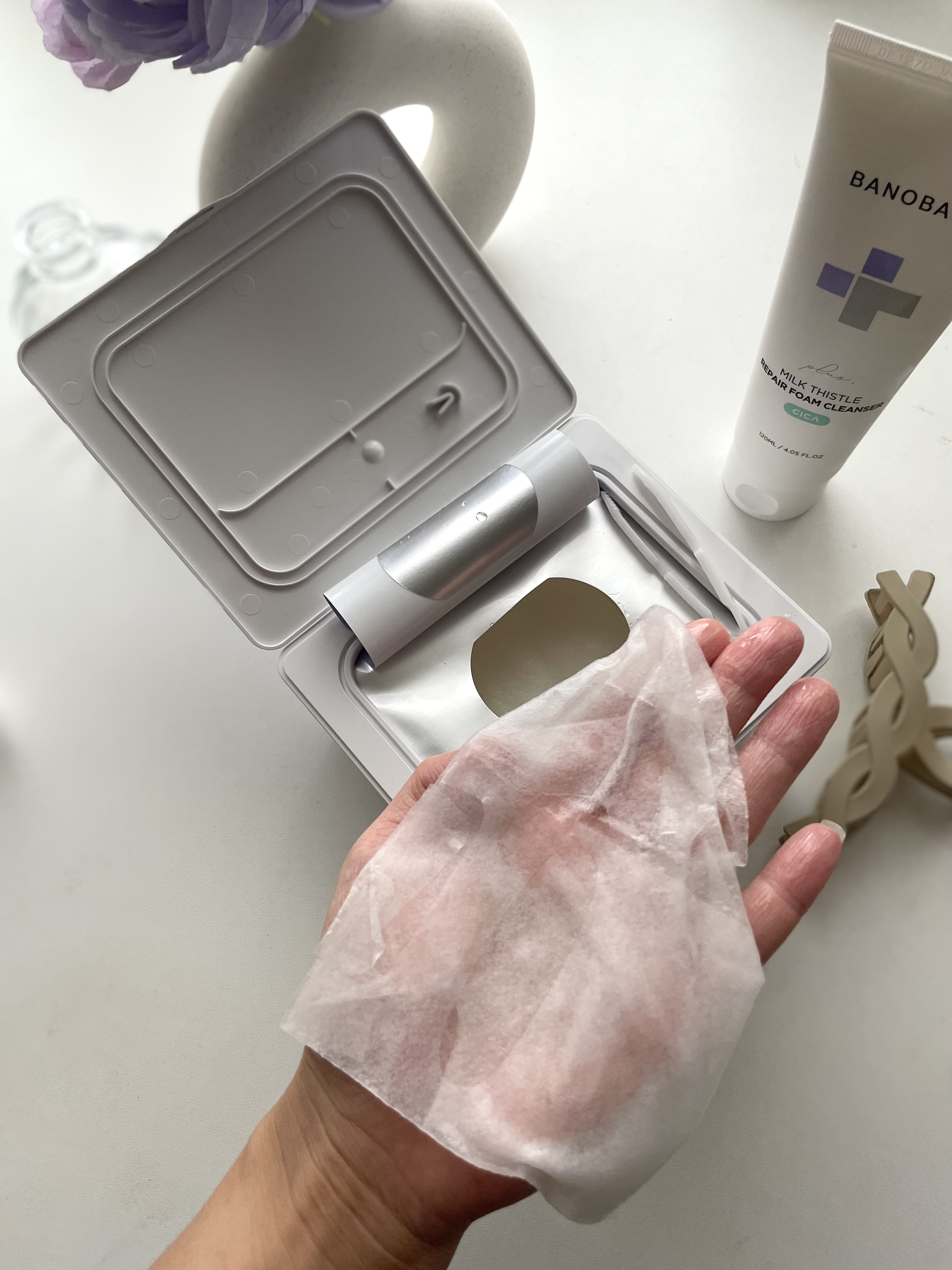 ミルクシスルリペアシカフォームクレンザー プラス/BANOBAGI/洗顔フォームを使ったクチコミ（3枚目）