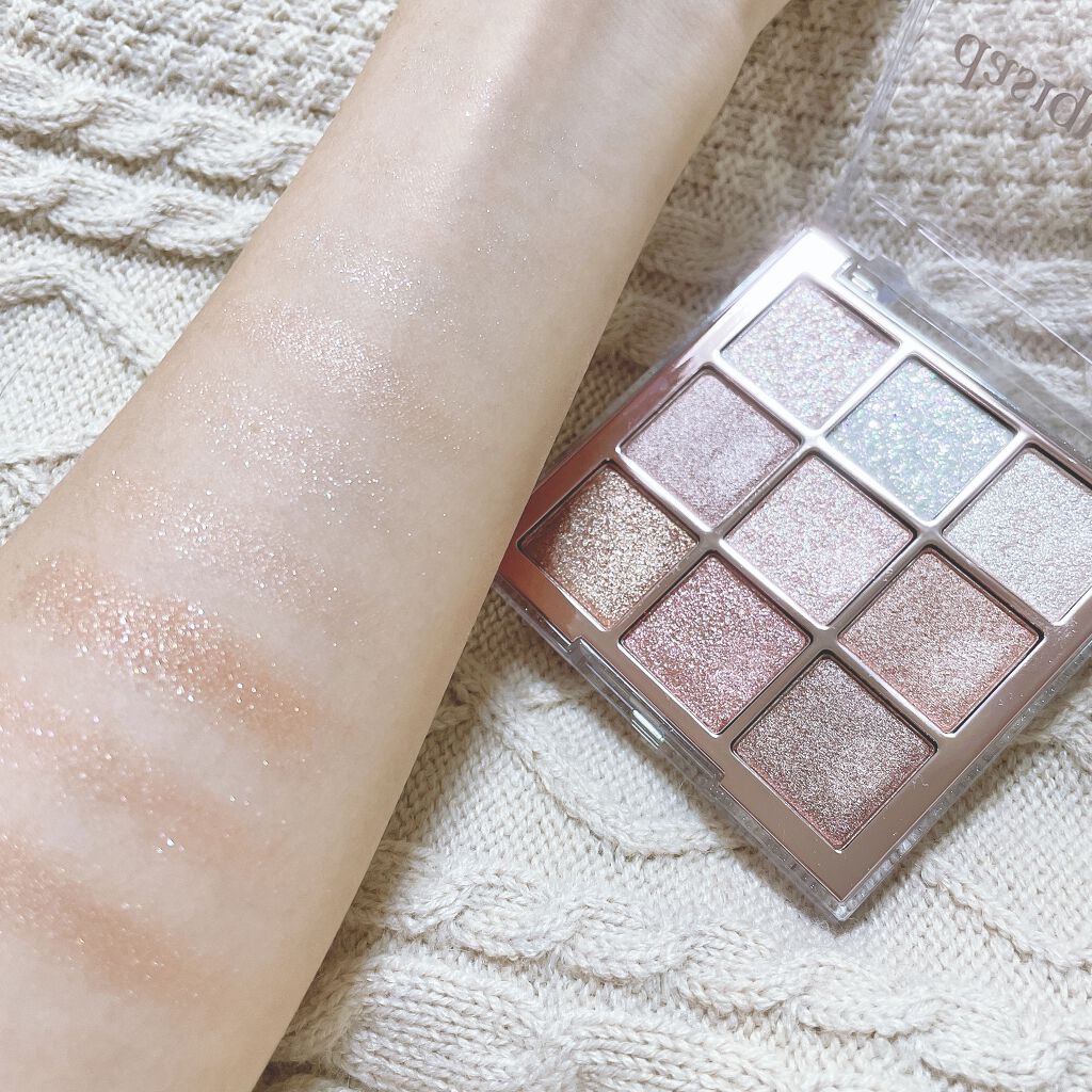 シャドウパレット/dasique/アイシャドウパレットを使ったクチコミ（3枚目）