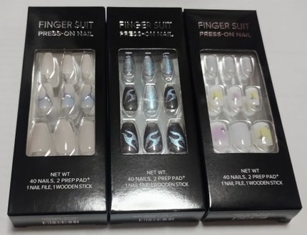 ネイルチップ(シールタイプ)/FINGER SUIT/ネイルチップ・パーツを使ったクチコミ(2枚目)