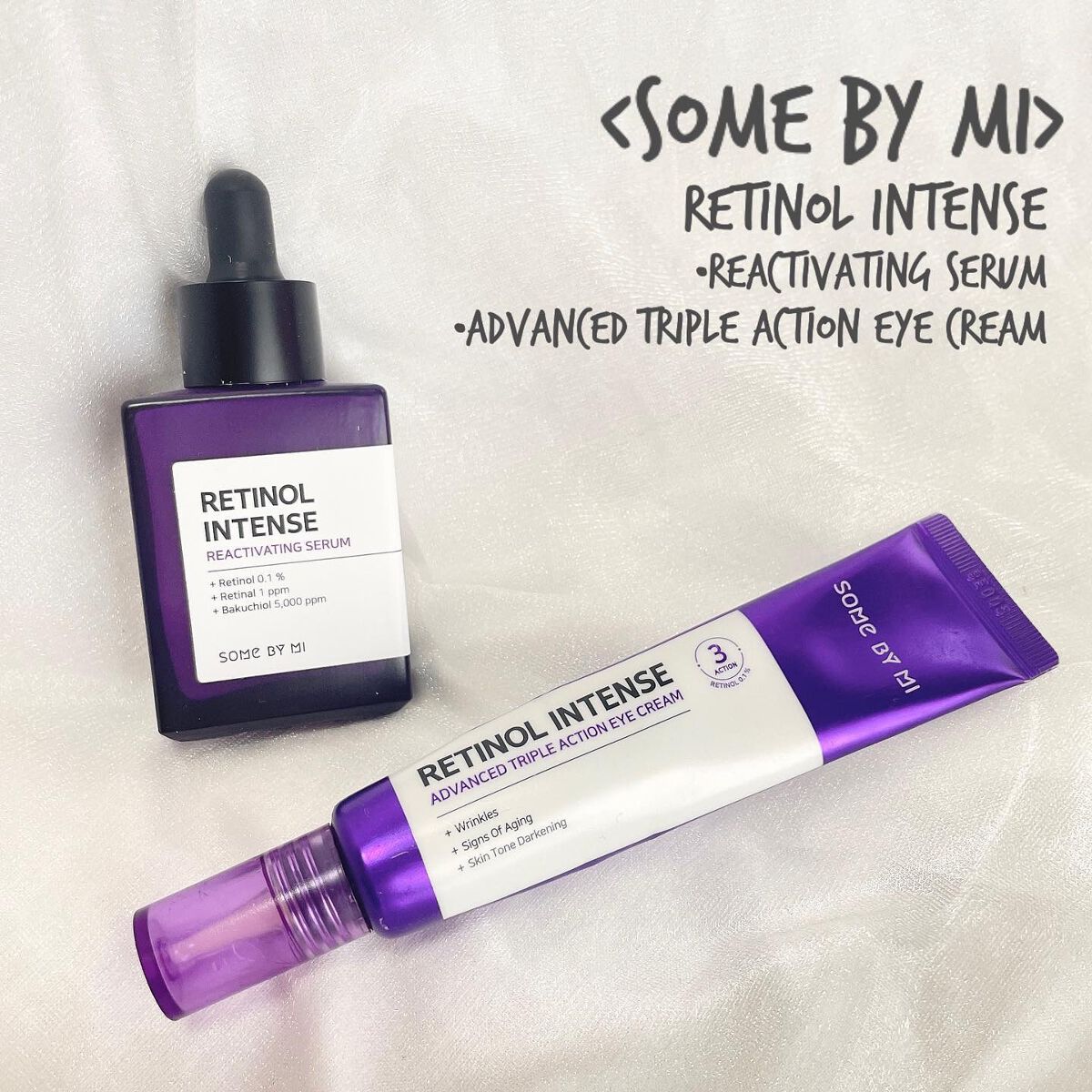 レチノールインテンシブ アドバンスドトリプルアクションアイクリーム/SOME BY MI/アイケア・アイクリームを使ったクチコミ（1枚目）