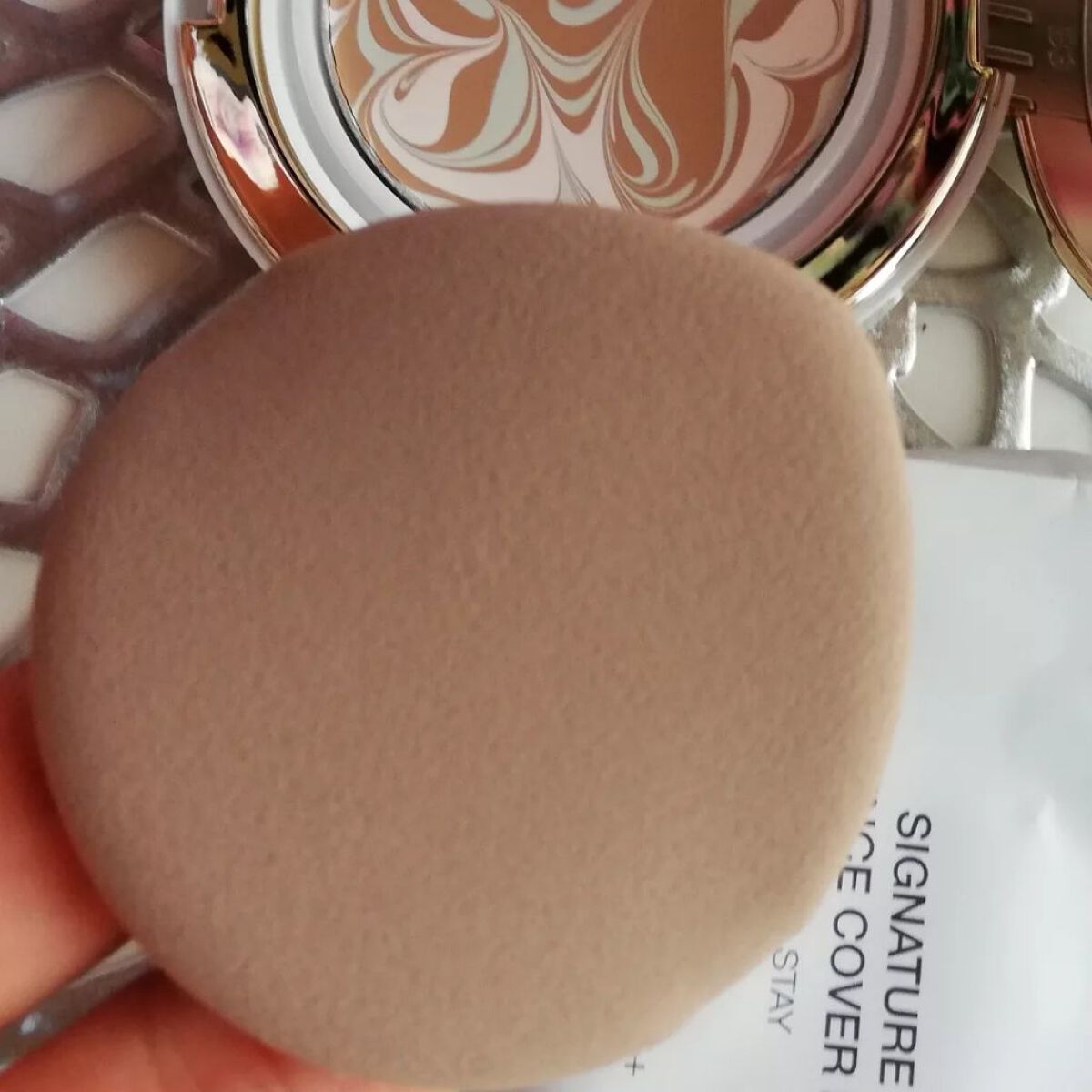 SIGNATURE ESSENCE COVER PACT /AGE20’s/クリーム・エマルジョンファンデーションを使ったクチコミ(5枚目)