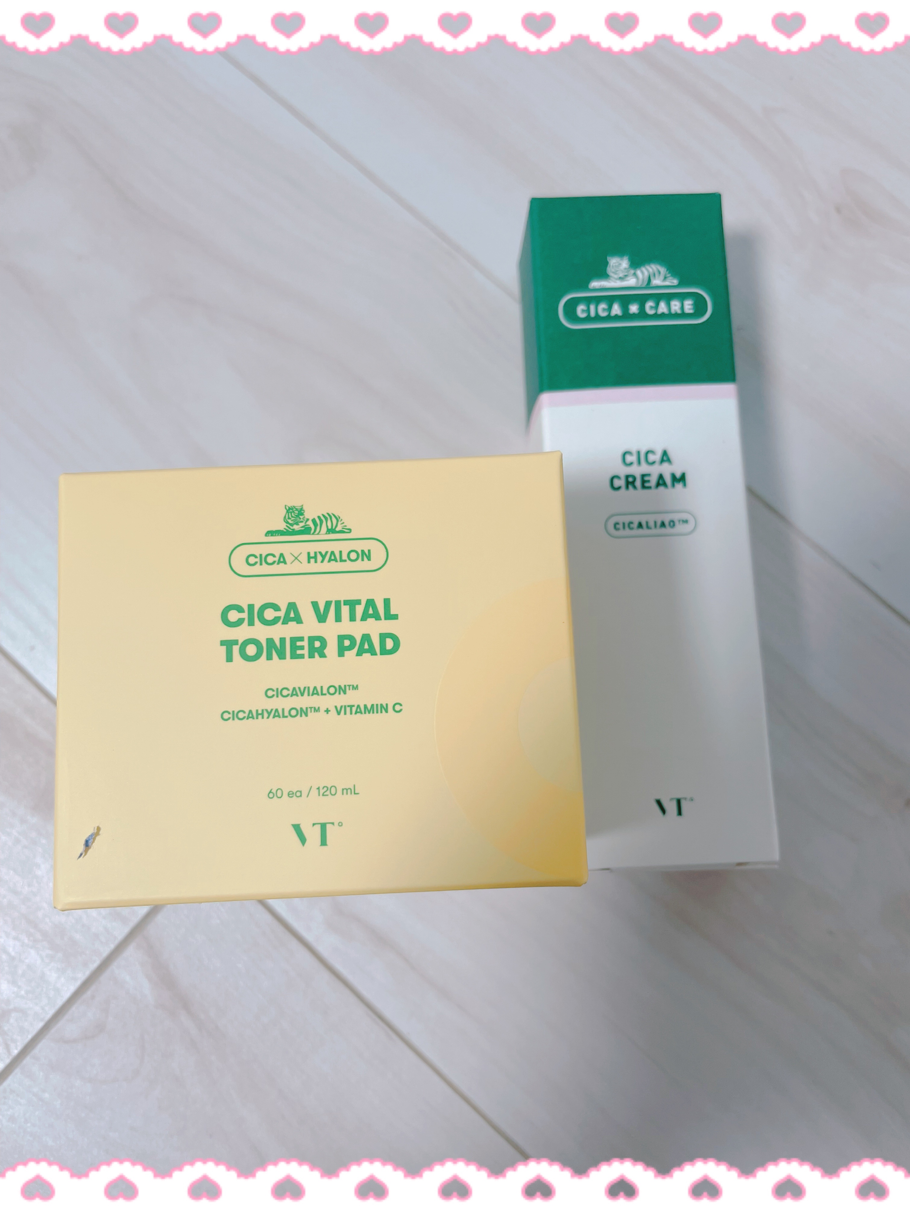 CICA バイタルトナーパット/VT/トナーパッドを使ったクチコミ（1枚目）