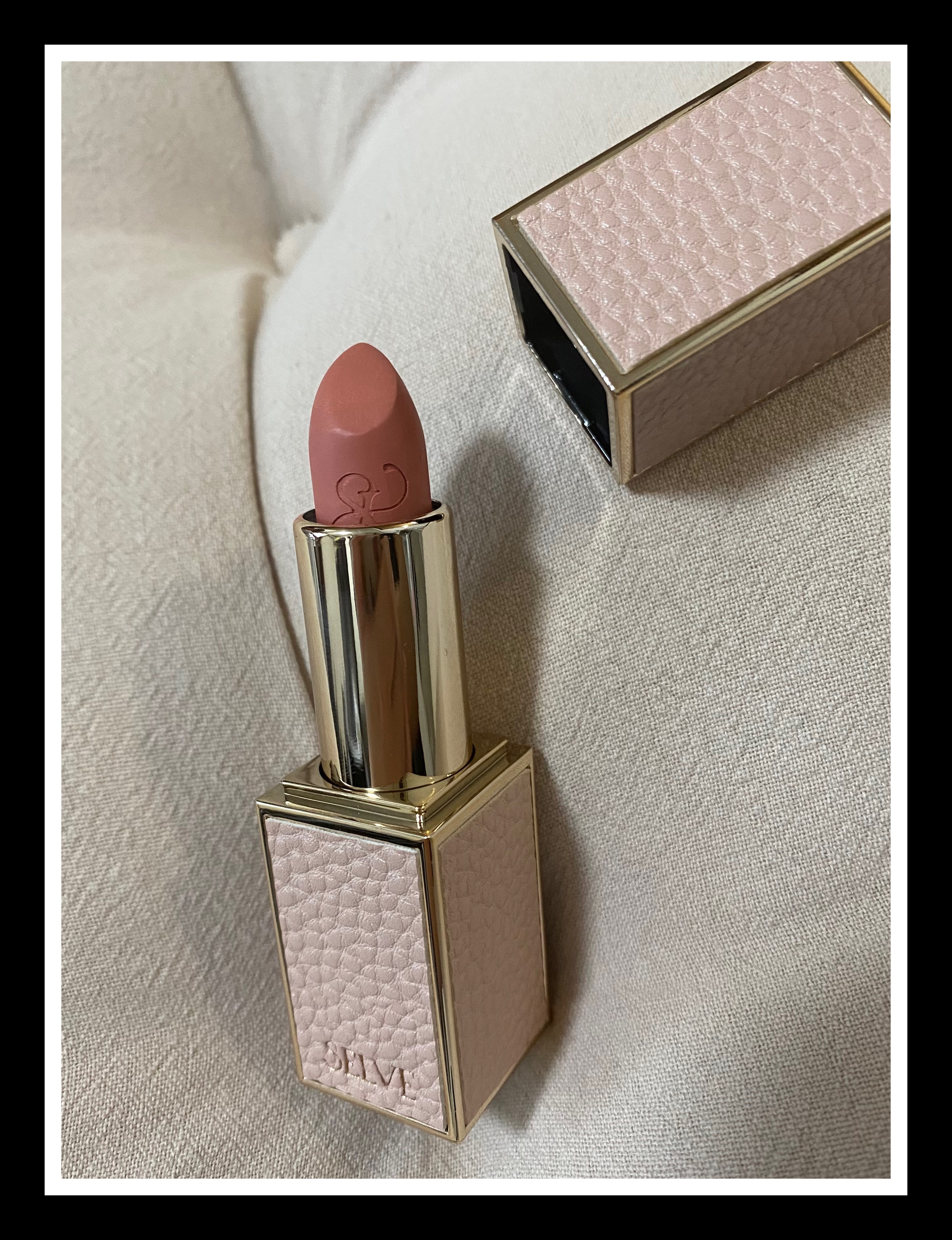 メルティングフィルムリップ 02 カインダーピンク/SELVE/口紅を使ったクチコミ（2枚目）