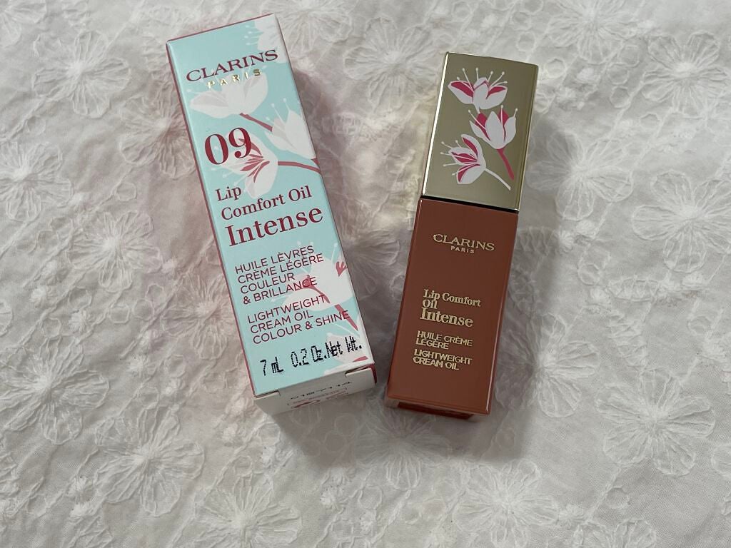 コンフォート リップオイル インテンス/CLARINS/リップグロスを使ったクチコミ(1枚目)