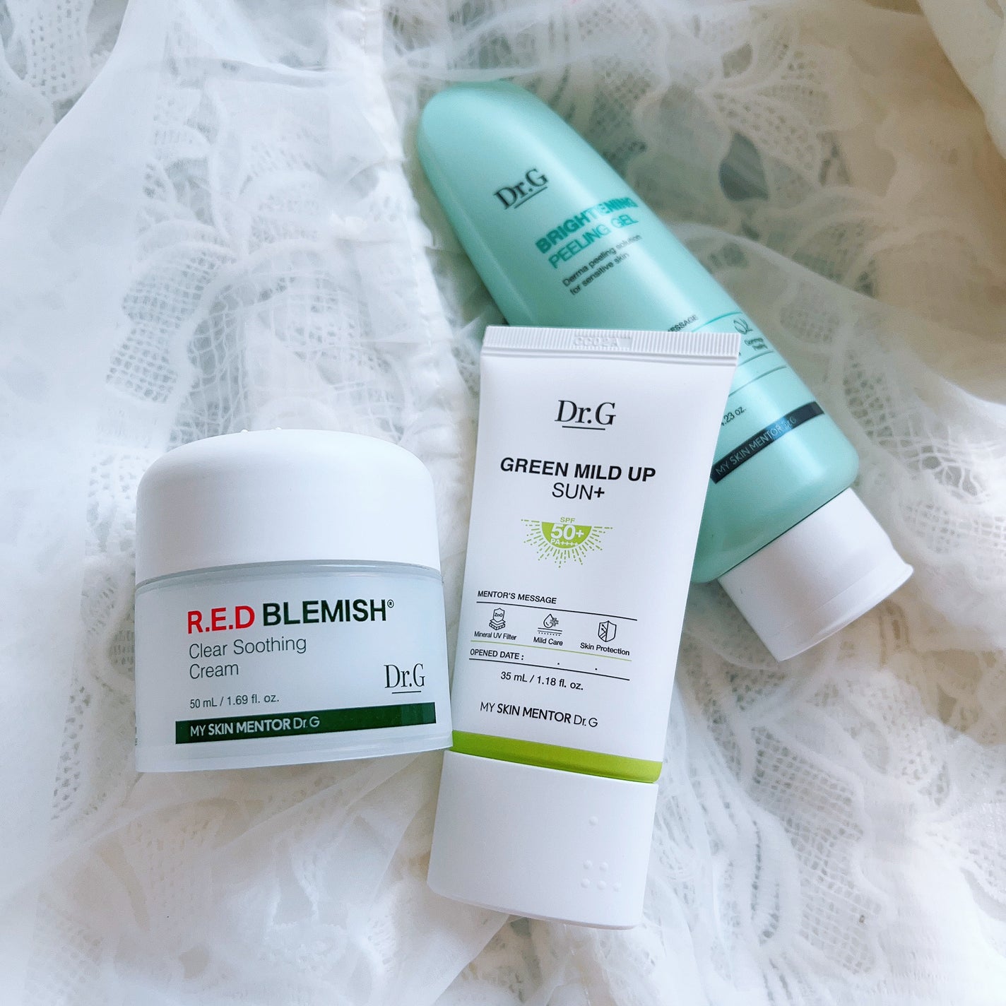 グリーンマイルドアップサンプラス/Dr.G/日焼け止めクリームを使ったクチコミ(1枚目)