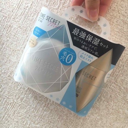 タイムシークレット ミネラルモイストパウダー&フィックスミスト コラーゲン/TIME SECRET/その他キットセットを使ったクチコミ(1枚目)
