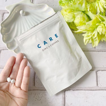 CARE CARE 亜鉛&銅のクチコミ「医療の現場から誕生したという
サプリメントのCAREシリーズ
今、このCAREシリーズの亜鉛＆.....」（3枚目）