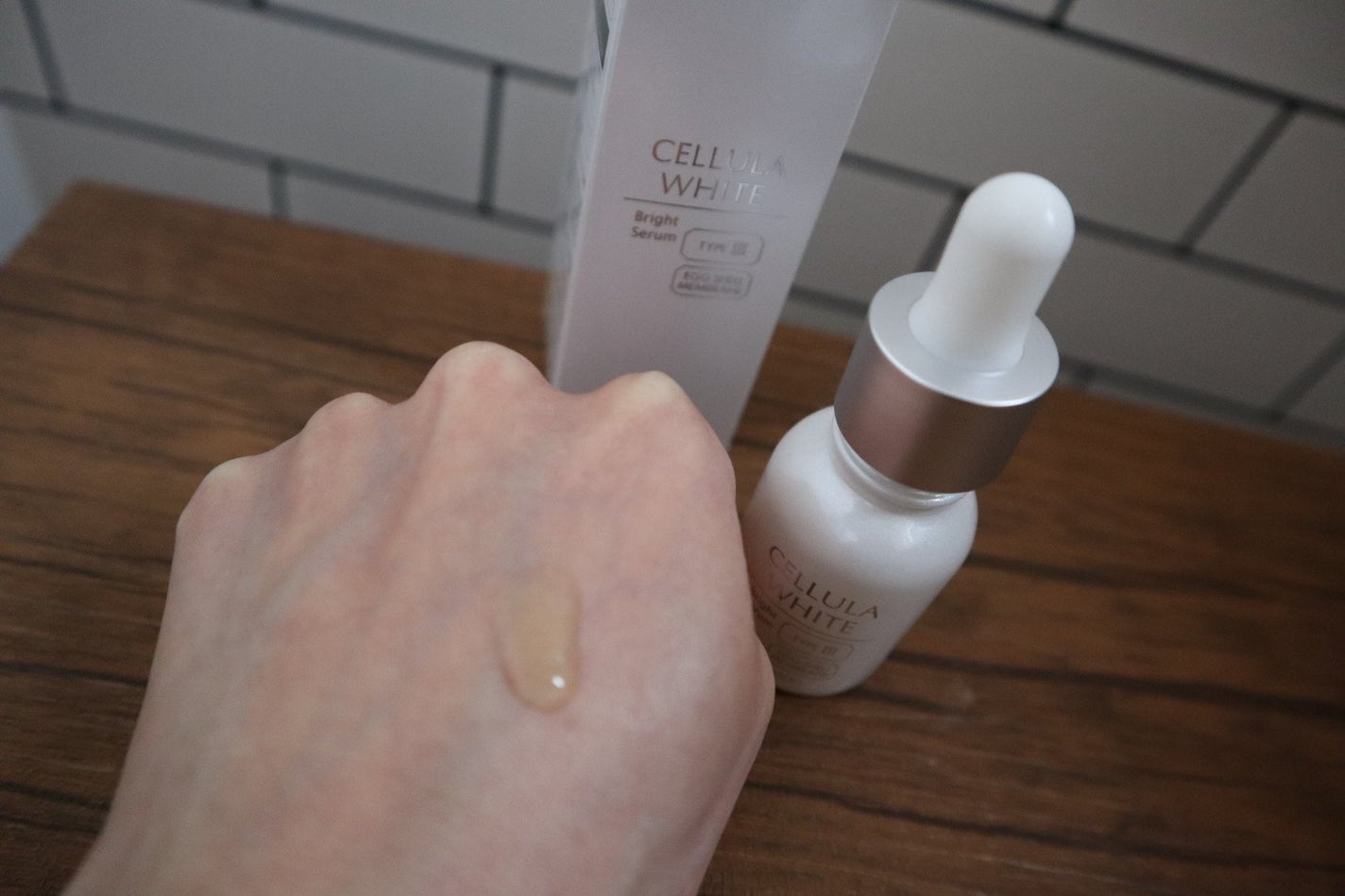 ホワイト ブライトセラム/CELLULA/美容液を使ったクチコミ(5枚目)