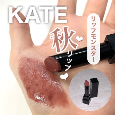 秋リップ！ダークフィグ可愛すぎる…🤎

────────────

【使った商品】
KATEリップモンスター 05ダークフィグ

【商品の特徴】
大人気のリップモンスター✨️
ブラウンとレッドが混ざった