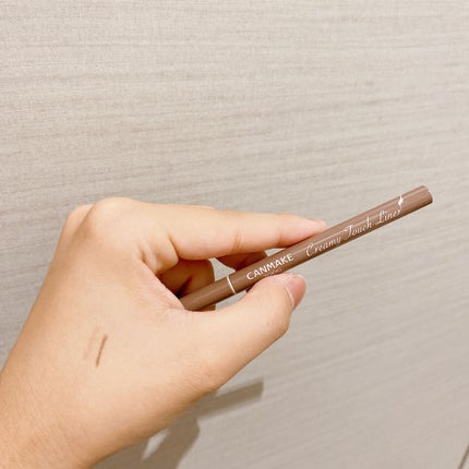 クリーミータッチライナー/キャンメイク/ジェルアイライナーを使ったクチコミ(4枚目)