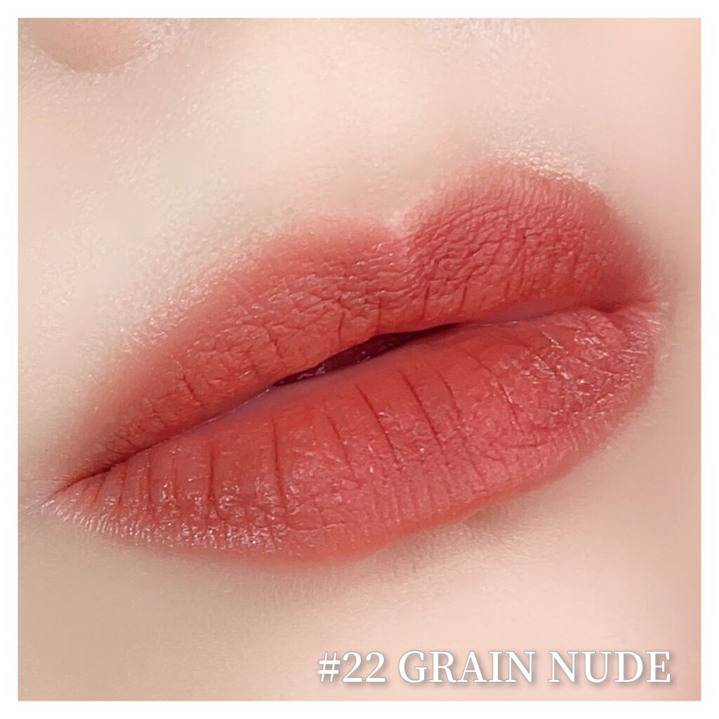 ゼロベルベットティント/rom&nd/リップティントを使ったクチコミ(4枚目)