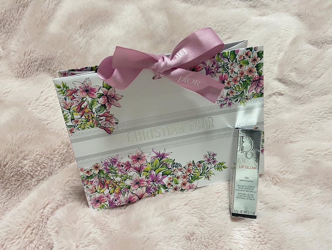 ディオール アディクト リップ グロウ 020 マホガニー/Dior/リップバームを使ったクチコミ（2枚目）