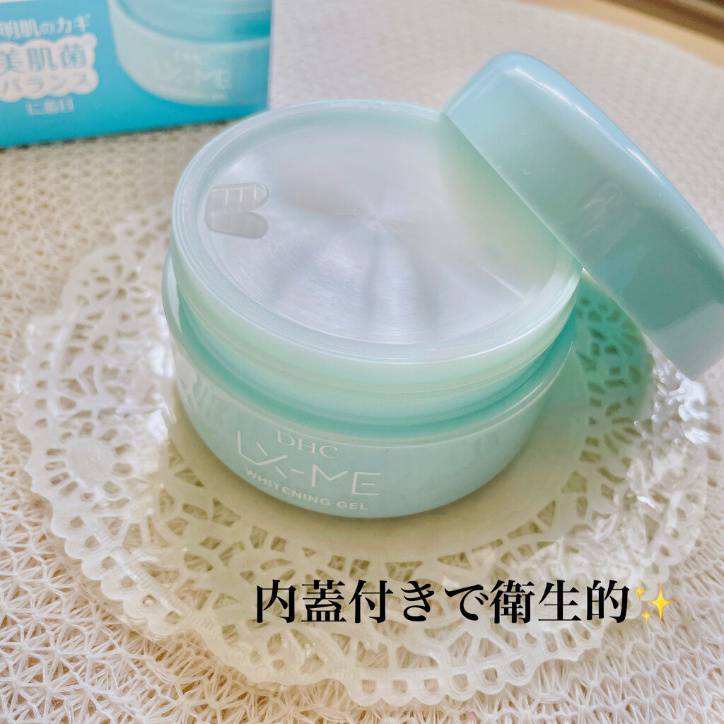 DHC DHCルクスミー 薬用ホワイトニング ジェルのクチコミ「꒰ ｽｳｫｯﾁ動画あり ꒱‬
▹▸﻿DHC ルクスミー 薬用ホワイトニング ジェル 120g .....」（2枚目）