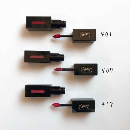 ルージュ ピュールクチュール ヴェルニ ヴィニルクリーム/YVES SAINT LAURENT BEAUTE/口紅を使ったクチコミ(2枚目)