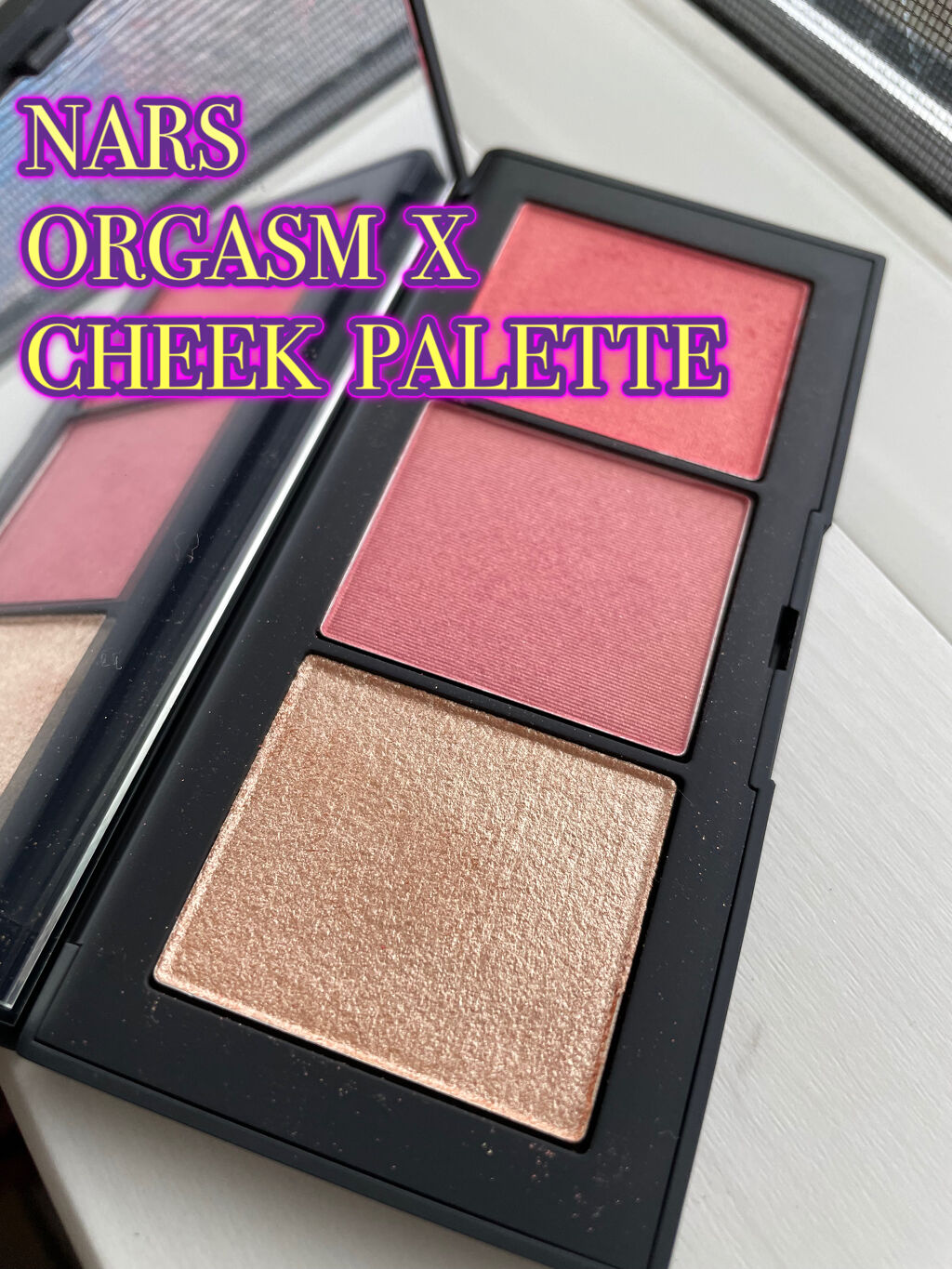 オーガズムX チークパレット/NARS/パウダーチークを使ったクチコミ（2枚目）