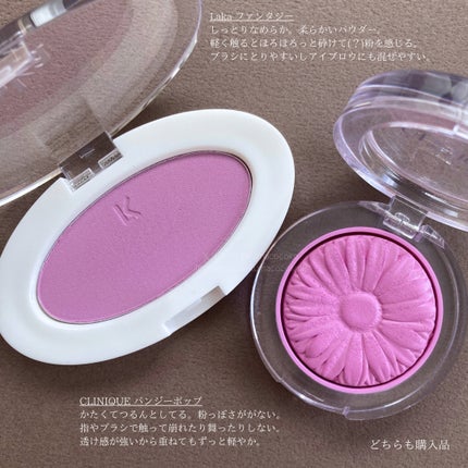 チーク ポップ/CLINIQUE/パウダーチークを使ったクチコミ(1枚目)