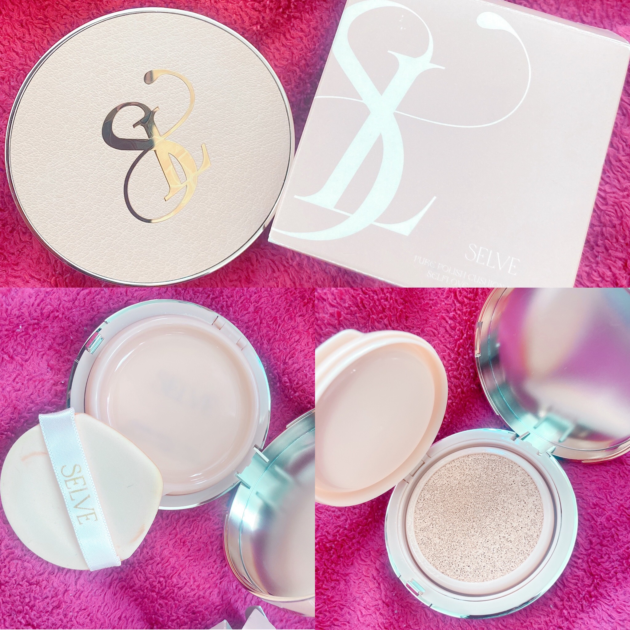 ピュアポリッシュクッションファンデーション/SELVE/クッションファンデーションを使ったクチコミ（1枚目）