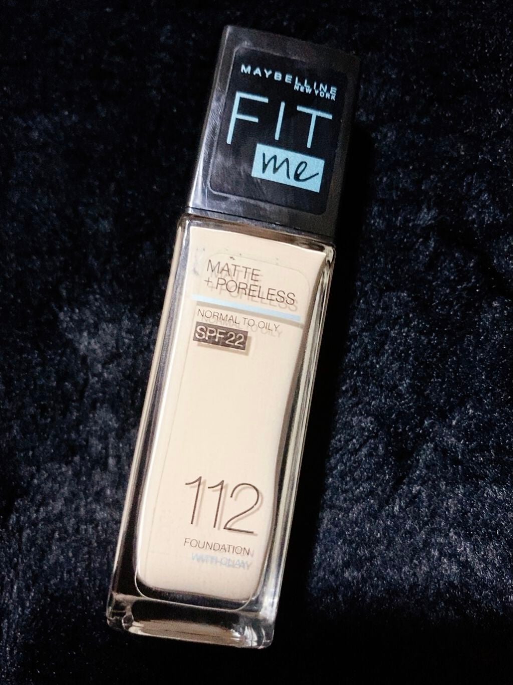 フィットミー リキッドファンデーション R/MAYBELLINE NEW YORK/リキッドファンデーションを使ったクチコミ(1枚目)