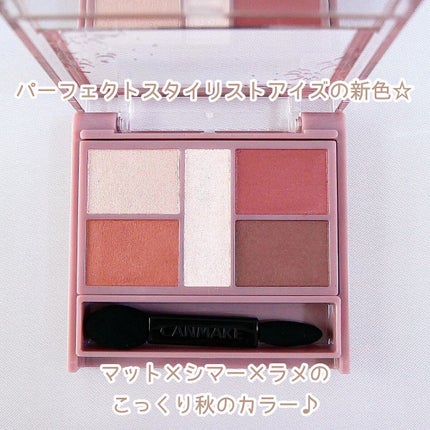 パーフェクトスタイリストアイズ/キャンメイク/アイシャドウパレットを使ったクチコミ(2枚目)