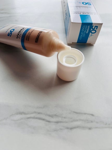 UVイデア XL プロテクショントーンアップ ローズ/ラ ロッシュ ポゼ/日焼け止めクリームを使ったクチコミ(3枚目)