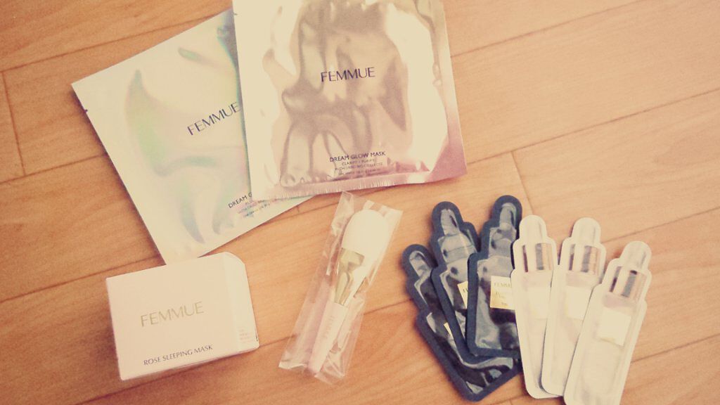 ドリームグロウマスク CP(肌引き締め・ブースター)/FEMMUE/シートマスク・パックを使ったクチコミ（2枚目）