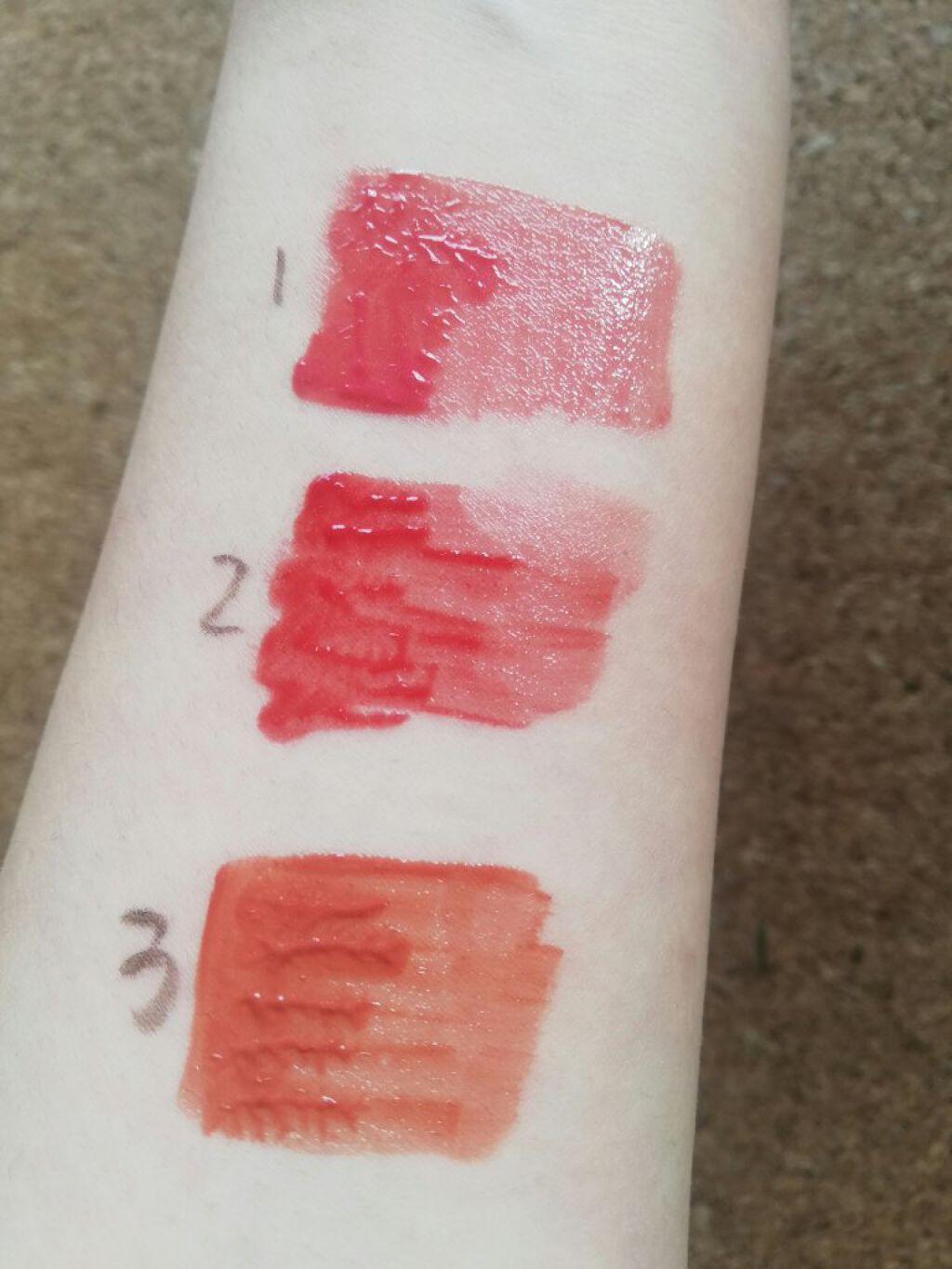 ウォータリーティントリップ/CEZANNE/リップティントを使ったクチコミ（3枚目）